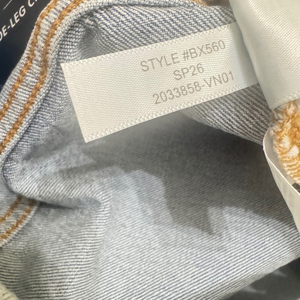 J.Crew Wide-leg Cropped Jeans 27 Spring Storm Wash NWT All-day Stretch BX560 - Picture 11 of 12